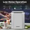 Costway Countertop Ice Maker Portable Ice Making Machine 6-13 Mins 9 Ice 26.5 lbs/24 Hrs Black/Silver